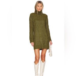 Revolve mini sweater dress